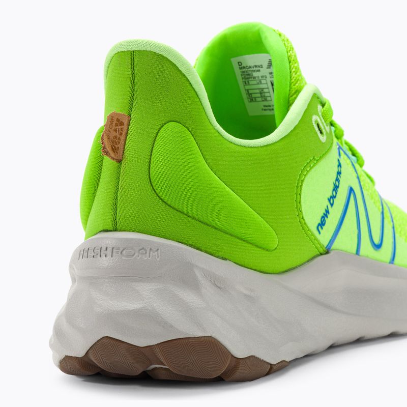 New Balance Fresh Foam Roav v2 green vyriški bėgimo bateliai 9