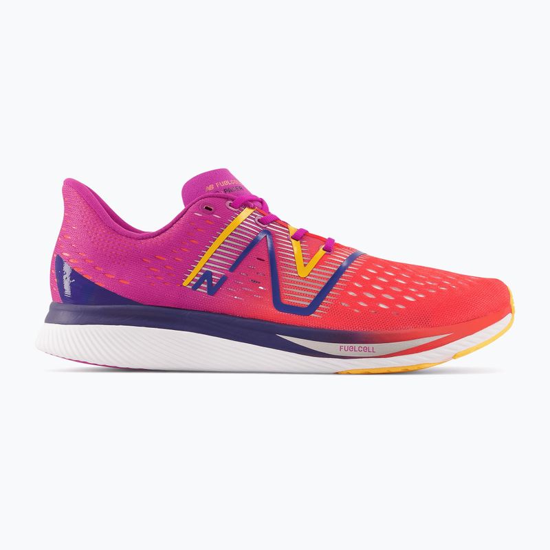 New Balance FuelCell SuperComp Pacer bordo spalvos vyriški bėgimo bateliai 12