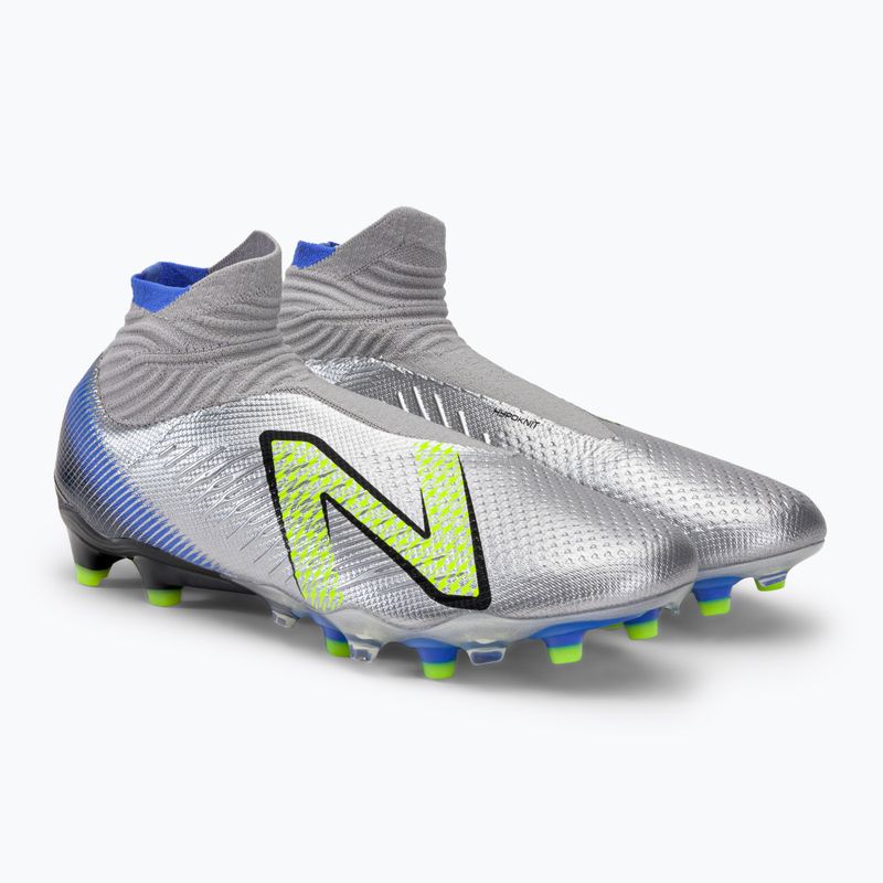 Vyriški futbolo bateliai New Balance Tekela V4 Pro FG sidabriniai ST1FSB4 4