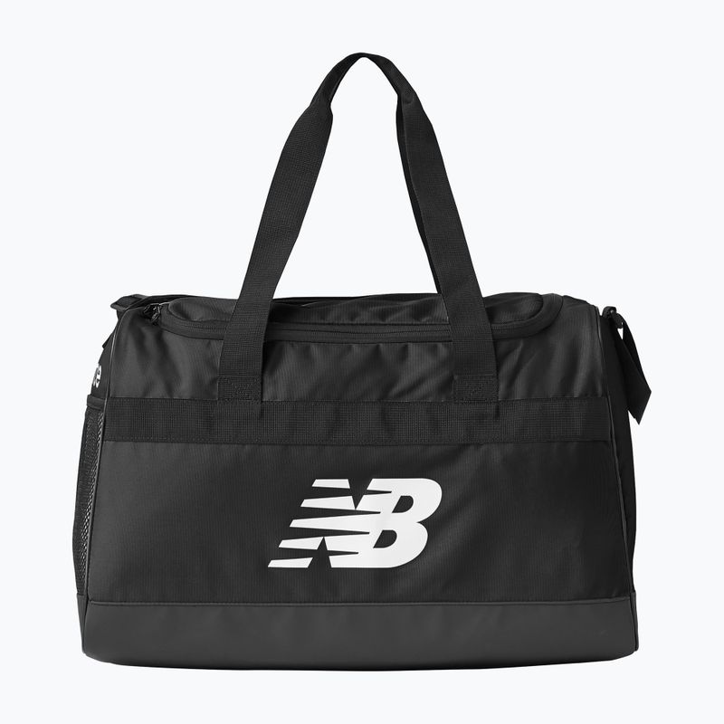 New Balance Team Duffel Bag Sm black and white treniruočių krepšys LAB13508BK 5