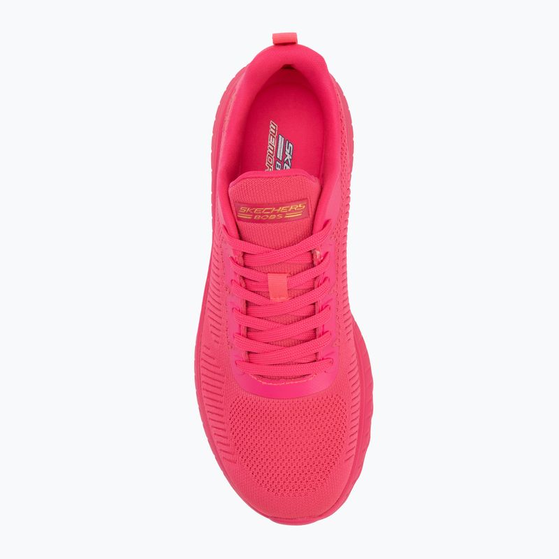 Moteriški batai SKECHERS Bobs Squad Chaos Cool Rythms pink 5