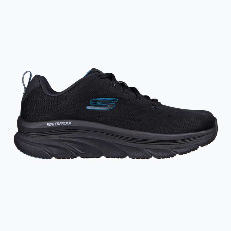 SKECHERS vyriški D'Lux Walker Get Oasis black/teal batai 7