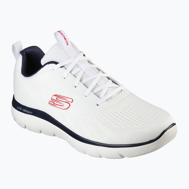 SKECHERS Summits Torre balti vyriški treniruočių bateliai 7