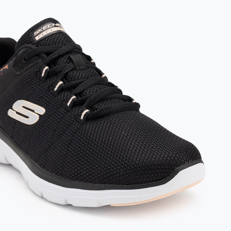 Moteriški batai SKECHERS Flex Appeal 4.0 Wild Ballad black/leopard 7