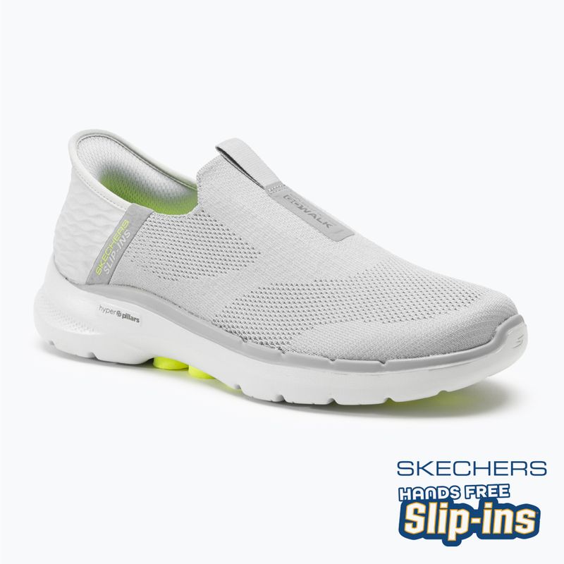 Vyriški batai SKECHERS Slip-ins Go Walk 6 Easy On grey/grey/green