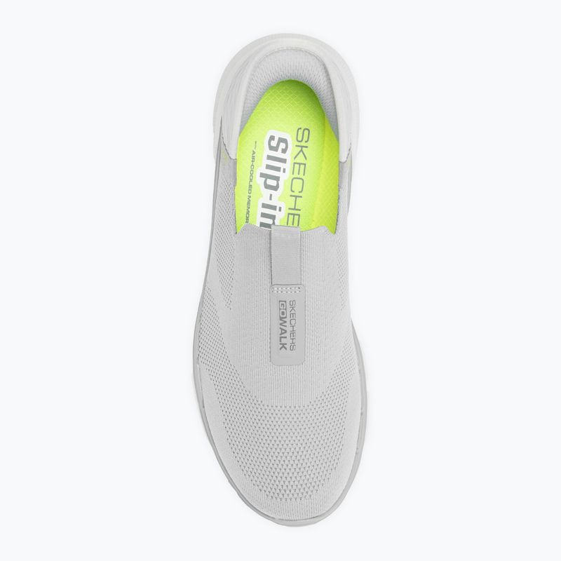 Vyriški batai SKECHERS Slip-ins Go Walk 6 Easy On grey/grey/green 5