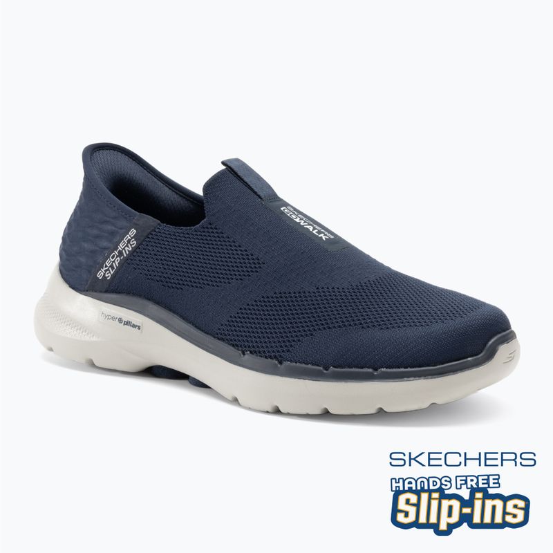 Vyriški batai SKECHERS Slip-ins Go Walk 6 Easy On navy/white
