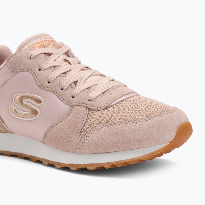 Moteriški batai SKECHERS Og 85 Goldn Gurl blush suede/mesh trim 7