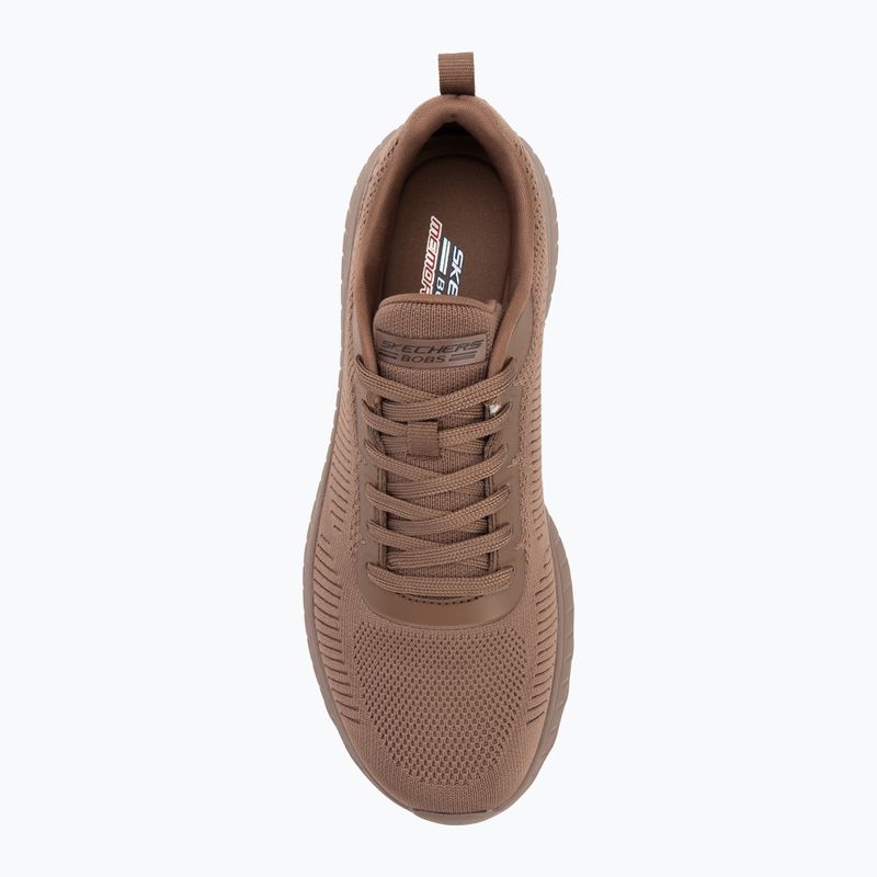 Moteriški batai SKECHERS Bobs Squad Chaos Face Off pink 5