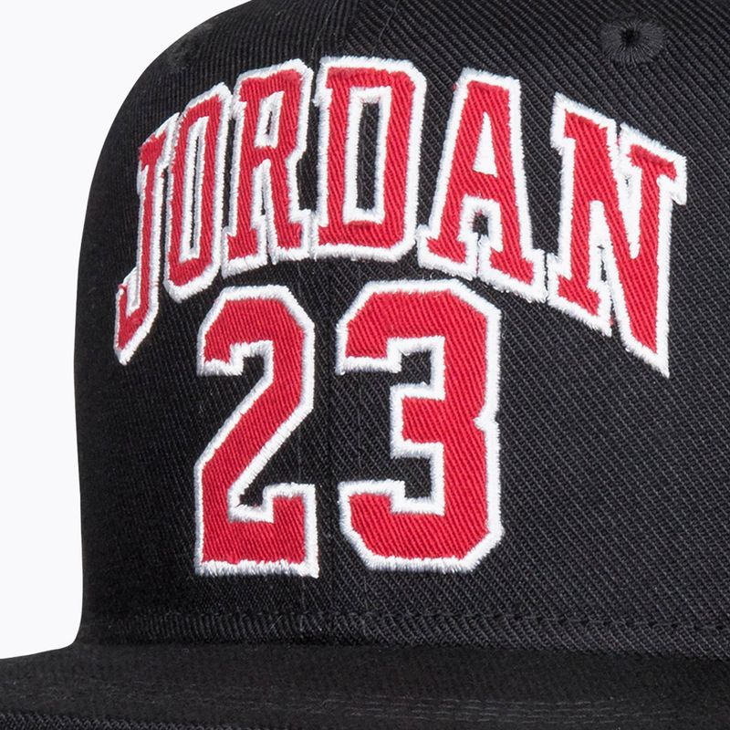Kepuraitė su snapeliu vaikams Nike Jordan Jersey Flatbrim black 5