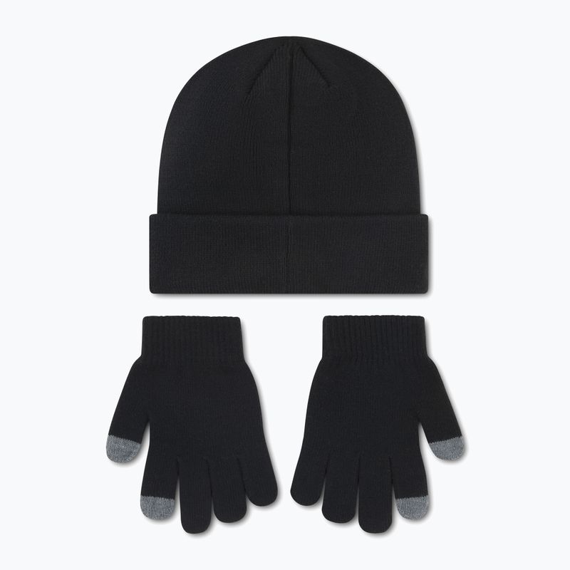 Czapka + rękawiczki dziecięce Nike Jordan Essentials Beanie Set black 2