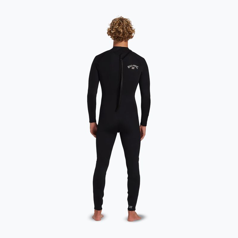 Vyriškas hidrokostiumas Billabong 4/3 mm Foil Back Zip black 2
