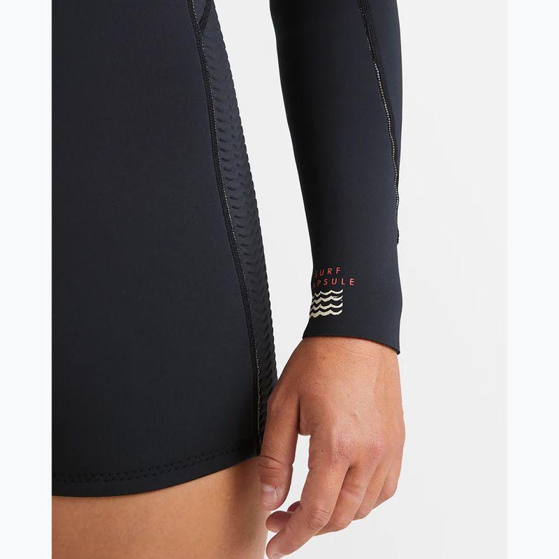 Moteriškas plaukimo kostiumas Billabong 2/2 mm Spring Fever Natural Back Zip LS Spring Wetsuit black 6