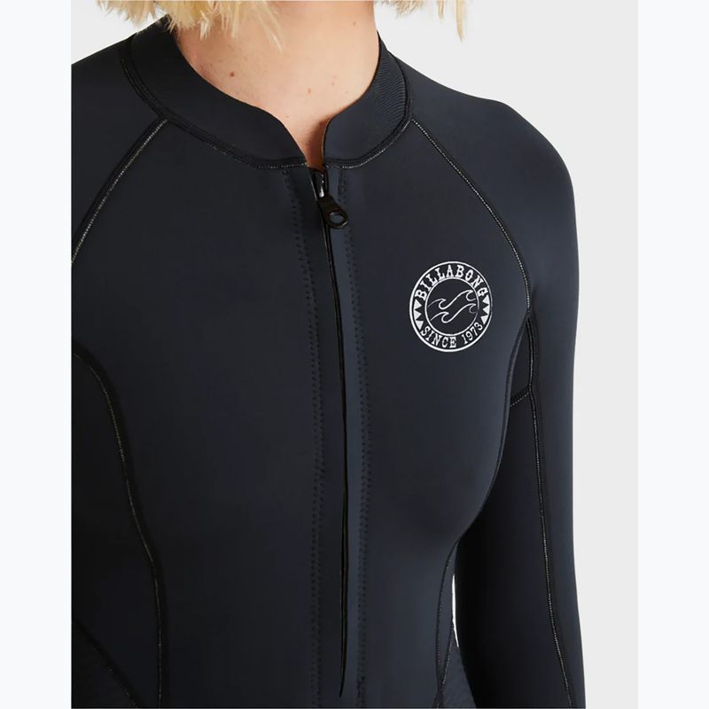 Moteriškas plaukimo kostiumas Billabong 2/2 mm Salty Dayz Natural Spring black 4