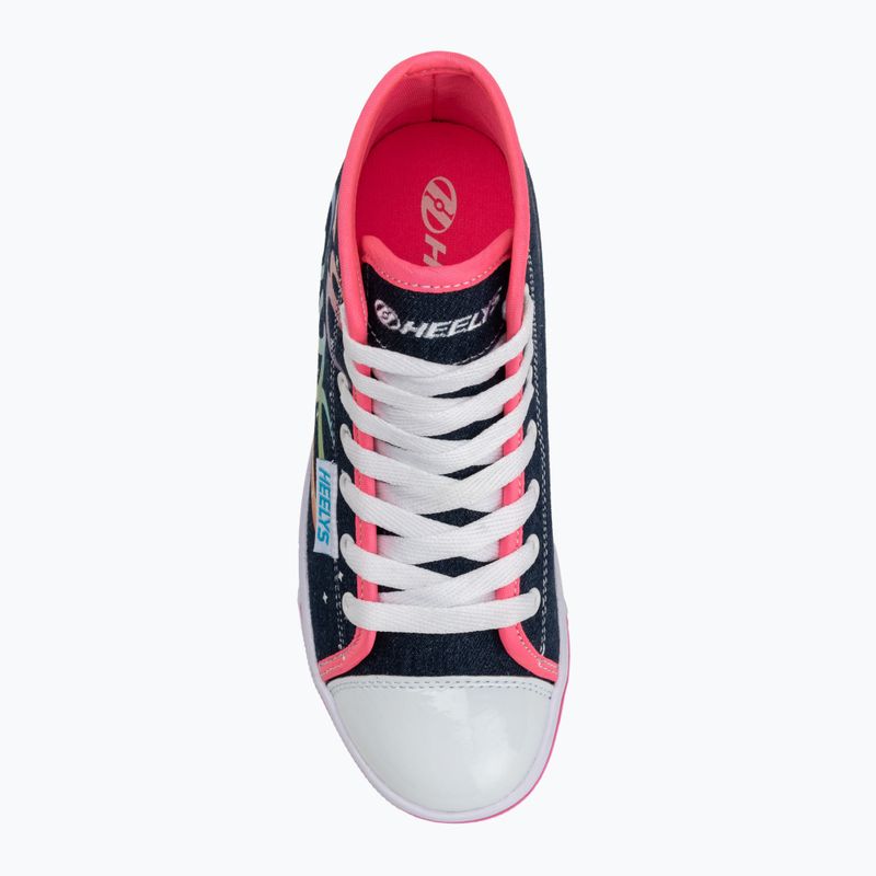 Vaikiški batai-riedučiai Heelys Veloz denim/rainbow 6