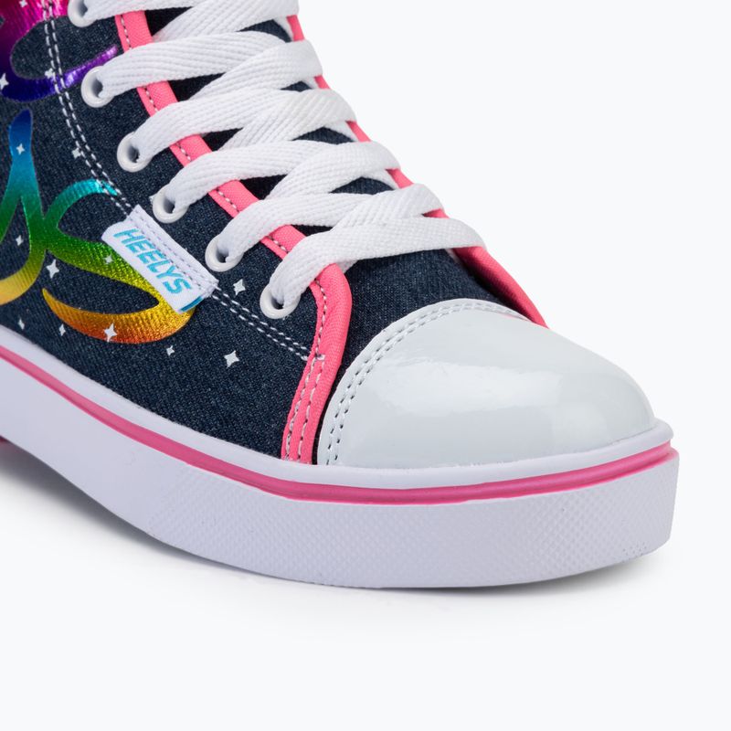 Vaikiški batai-riedučiai Heelys Veloz denim/rainbow 8