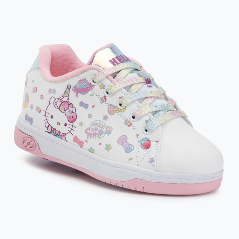 Heelys Hello Kitty Split X2 vaikiški bateliai balta/rožinė