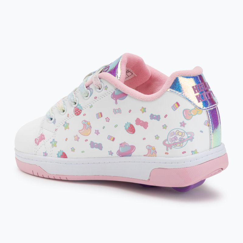 Heelys Hello Kitty Split X2 vaikiški bateliai balta/rožinė 3