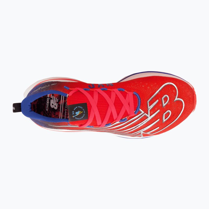 Moterų bėgimo bateliai New Balance TCS New York City Marathon FuelCell SC Elite V3 red WRCELNY3 15