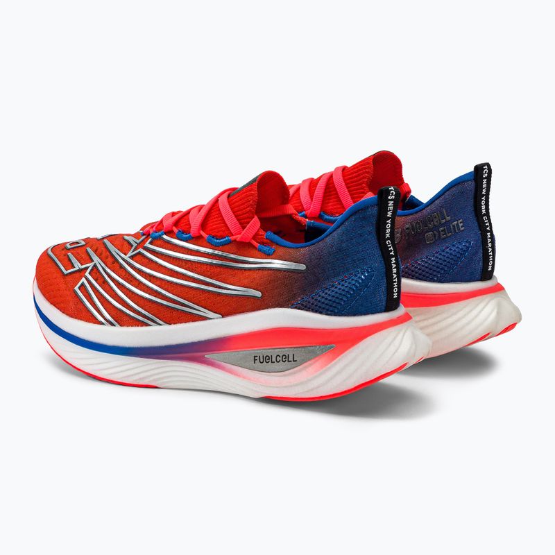Moterų bėgimo bateliai New Balance TCS New York City Marathon FuelCell SC Elite V3 red WRCELNY3 3