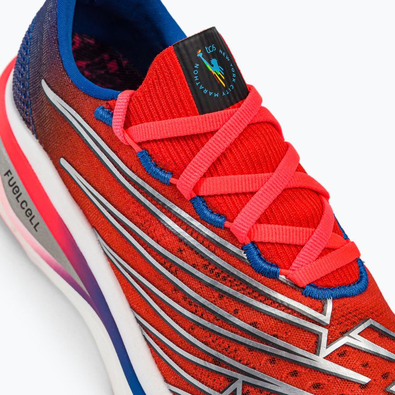 Moterų bėgimo bateliai New Balance TCS New York City Marathon FuelCell SC Elite V3 red WRCELNY3 8