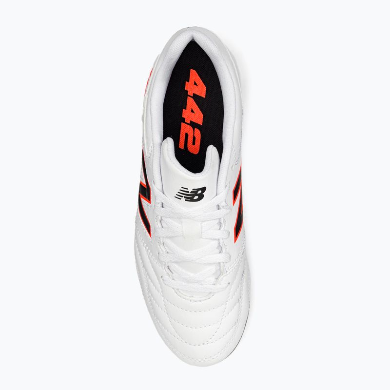 Vaikiški futbolo bateliai New Balance 442 V2 Academy FG balti JS43FWD2.M.035 6