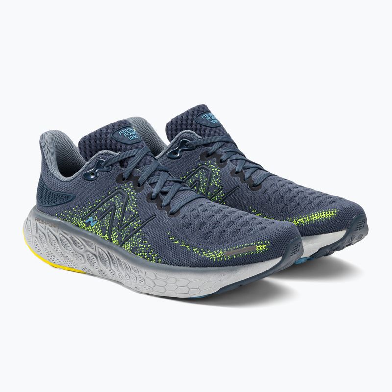 New Balance Fresh Foam 1080 v12 vyriški bėgimo bateliai tamsiai mėlyni M108012N.D.120 4