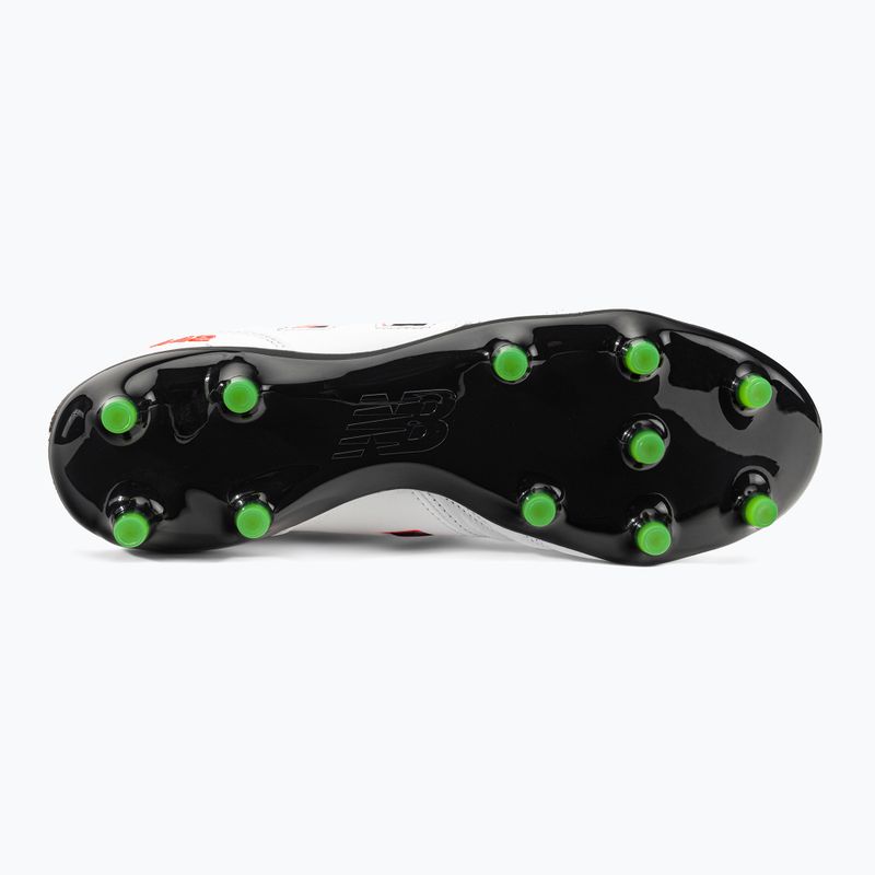 Vyriški futbolo bateliai New Balance 442 V2 Pro FG balti ir juodi MS41FWD2.D.095 5