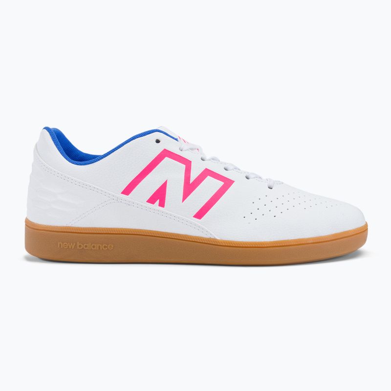 Futbolo bateliai New Balance Audazo V6 Control IN balti SA3IWB6.D.120 2
