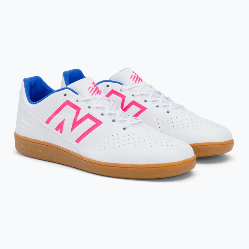 Futbolo bateliai New Balance Audazo V6 Control IN balti SA3IWB6.D.120 4