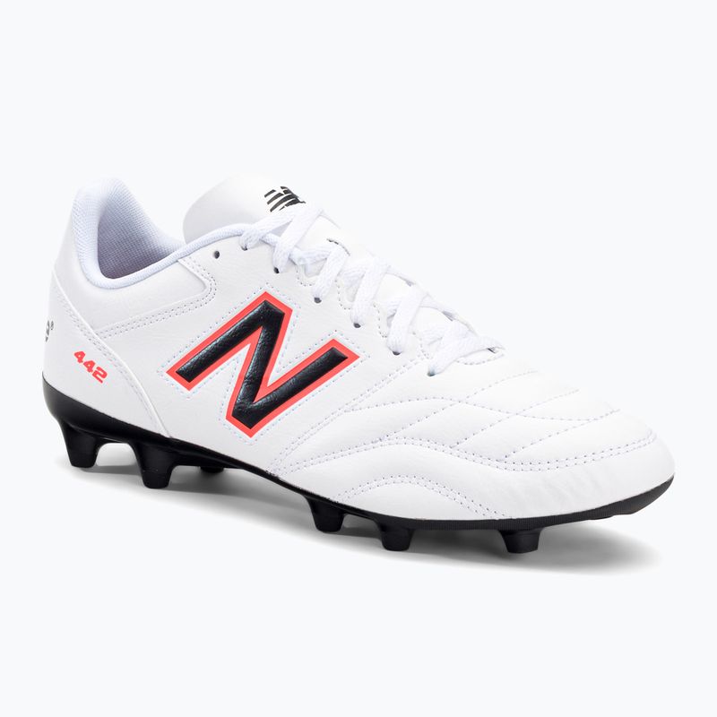 Vyriški futbolo bateliai New Balance 442 V2 Academy FG balti MS43FWD2.D.080