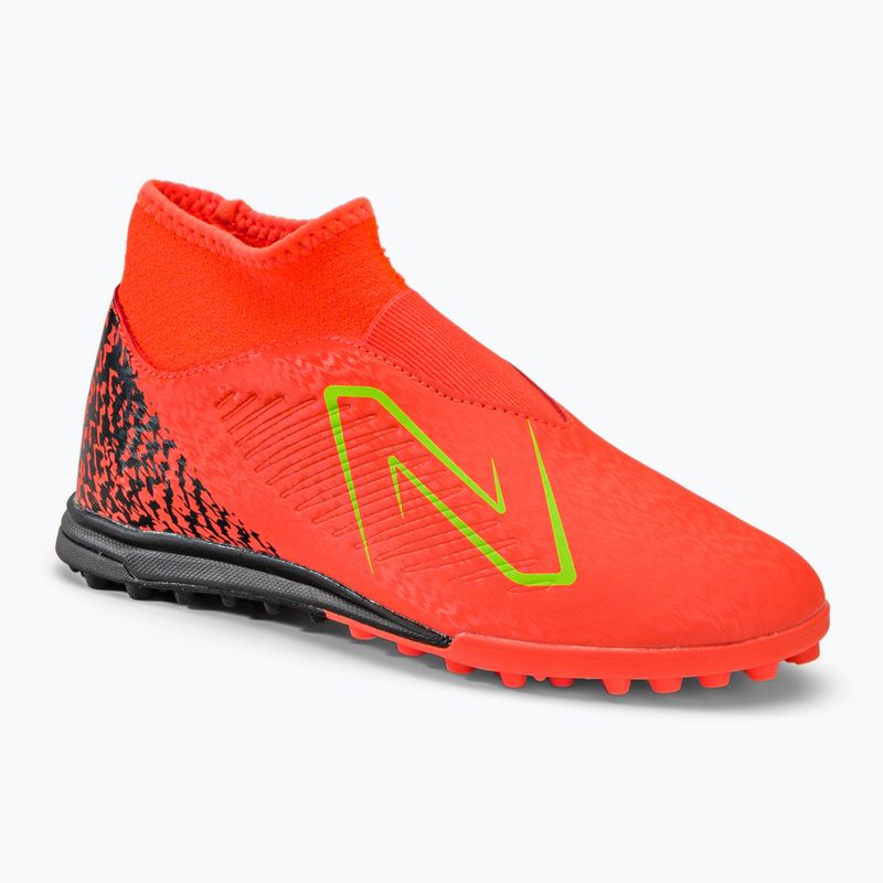 Vaikiški futbolo bateliai New Balance Tekela V4 Magique TF neon dragonfly
