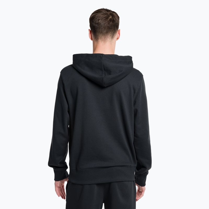 Vyriški treniruočių džemperiai New Balance Essentials Stacked Logo French Terry Hoodie black MT31537BK 5