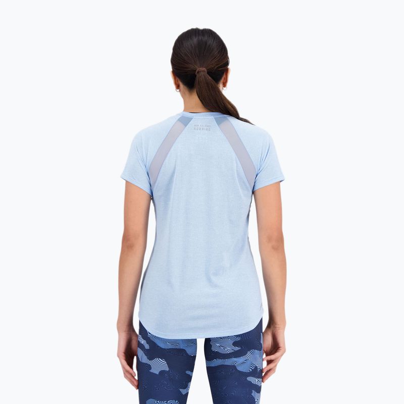 Moteriški New Balance Top Impact Run marškinėliai mėlyni WT21262BZH 3