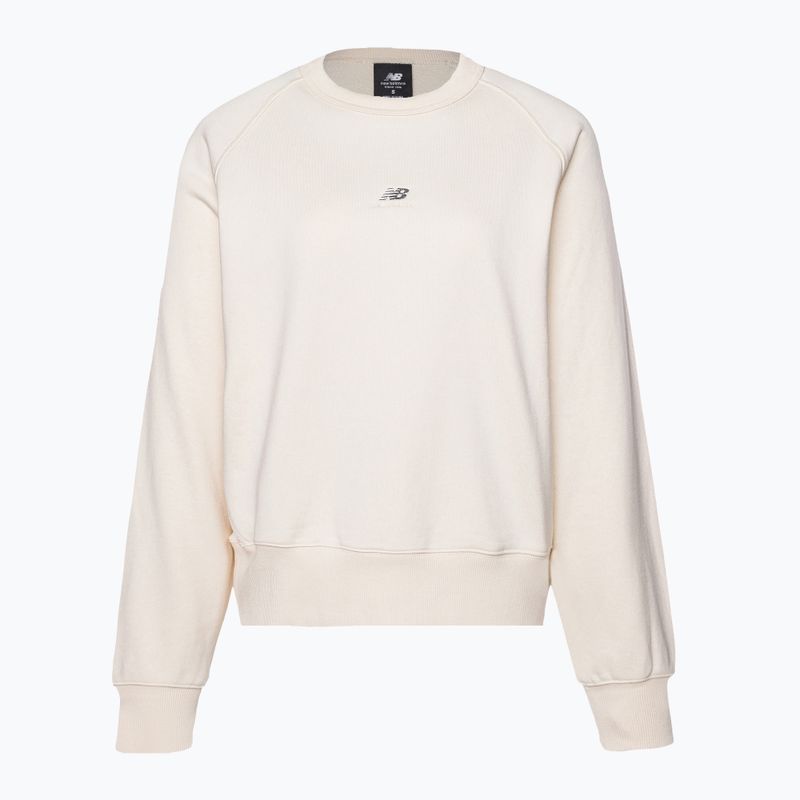 Moteriški treniruočių marškinėliai New Balance Athletics Remastered French Terry Crewneck pilka WT31500GIE 5