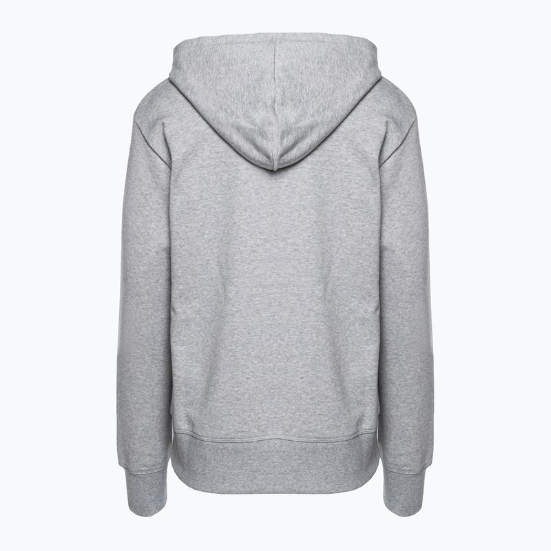 Moteriški treniruočių džemperiai New Balance Essentials Stacked Logo French Terry Hoodie pilka WT31533AG 6