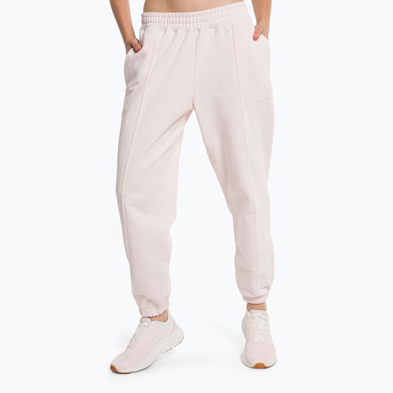 Moteriškos New Balance Athletics Nature State French Terry treniruočių kelnės rožinės WP23553WAN
