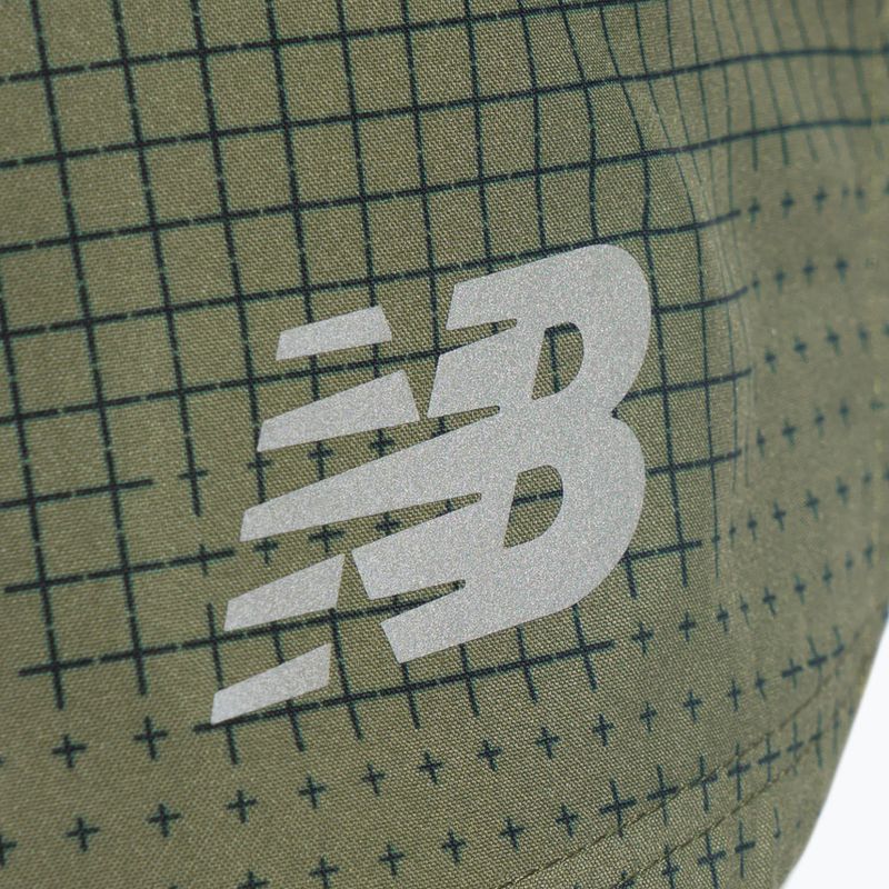Vyriški New Balance Printed Impact Run 5" Green bėgimo šortai MS21269DON 9