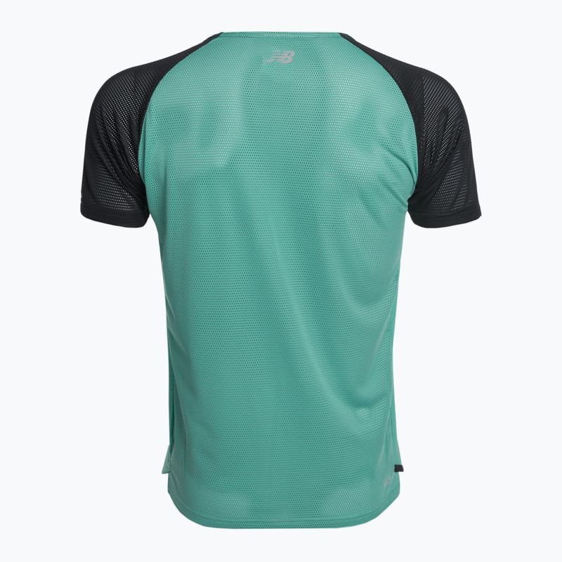 Vyriški New Balance Top Accelerate Pacer mėlyni bėgimo marškinėliai MT31241FAD 7