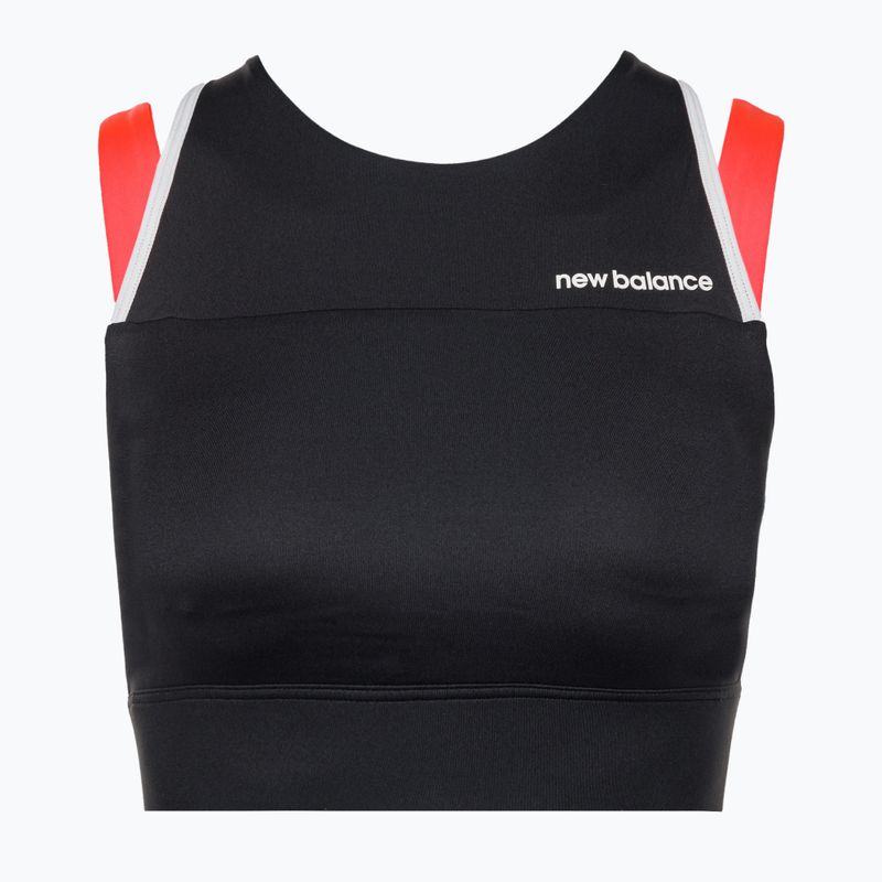 New Balance Shape Shield Crop bėgimo liemenėlė juoda WB21110NDF 6