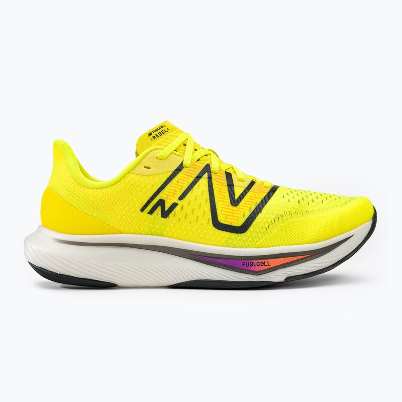 New Balance FuelCell Rebel v3 yellow vyriški bėgimo bateliai MFCXCP3.D.085 2