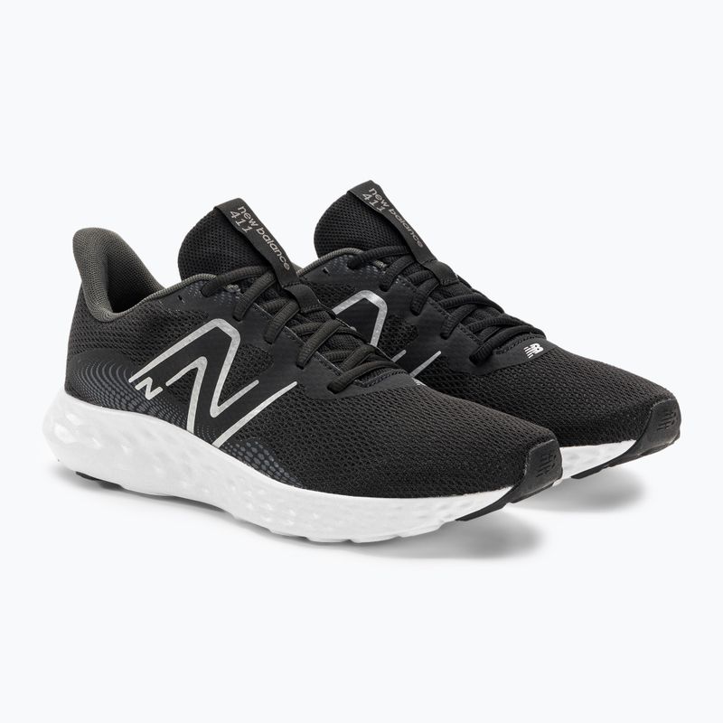 New Balance vyriški bėgimo bateliai W411V3 black 4