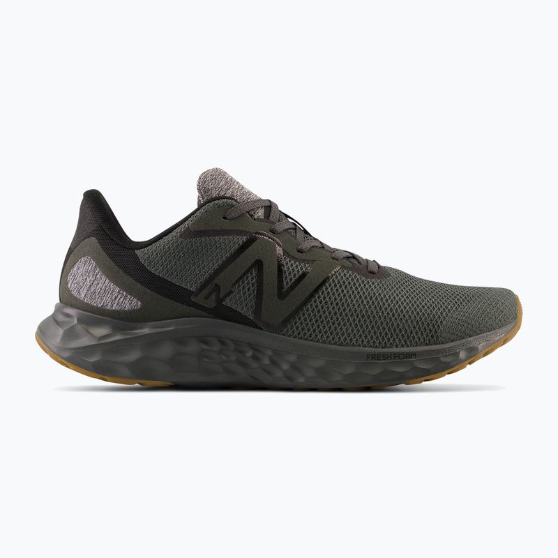 New Balance Fresh Foam Arishi v4 green vyriški bėgimo bateliai 12