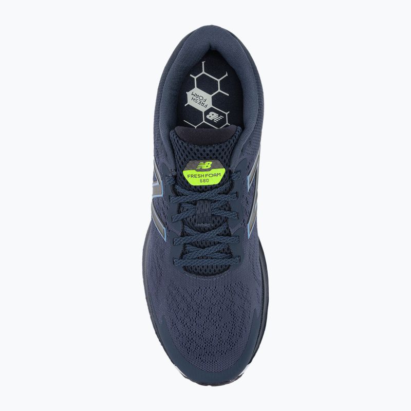 New Balance vyriški bėgimo bateliai W680 v7 navy blue M680CN7.D.085 6