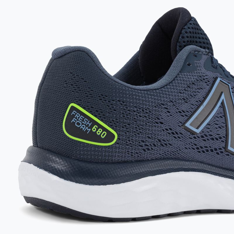 New Balance vyriški bėgimo bateliai W680 v7 navy blue M680CN7.D.085 8