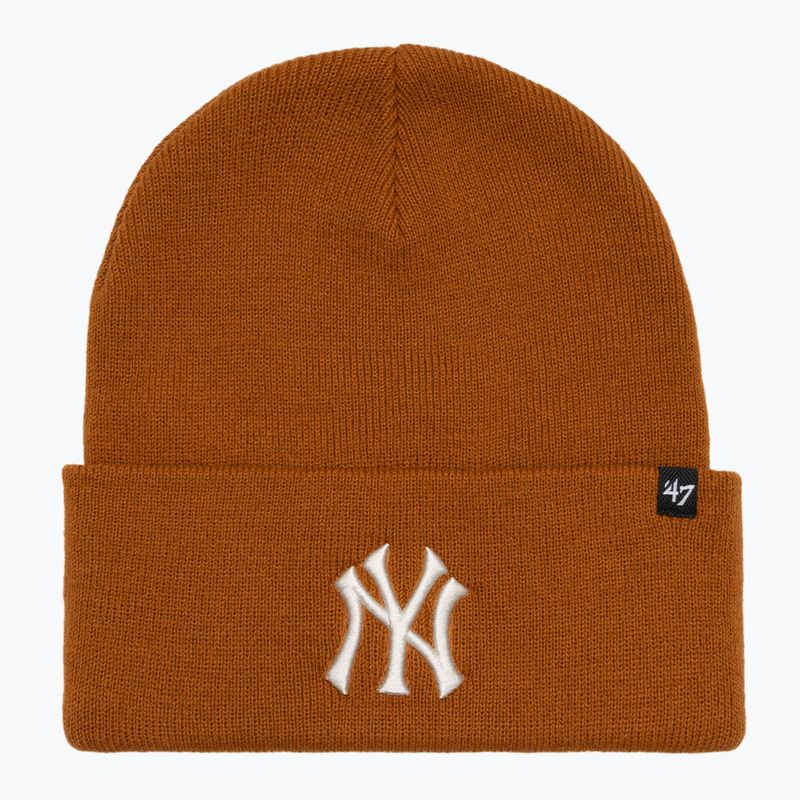 Žieminė kepurė 47 Brand MLB New York Yankees Haymaker burnt orange