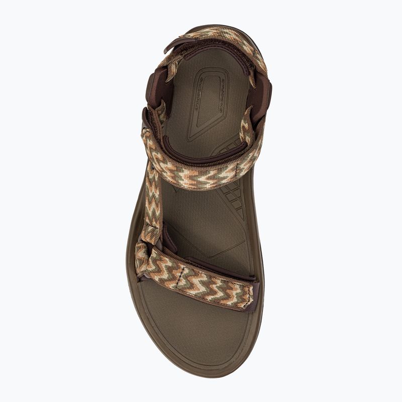 Teva Terra Fi 5 Universal vyriški žygio sandalai rudos spalvos 1102456 6