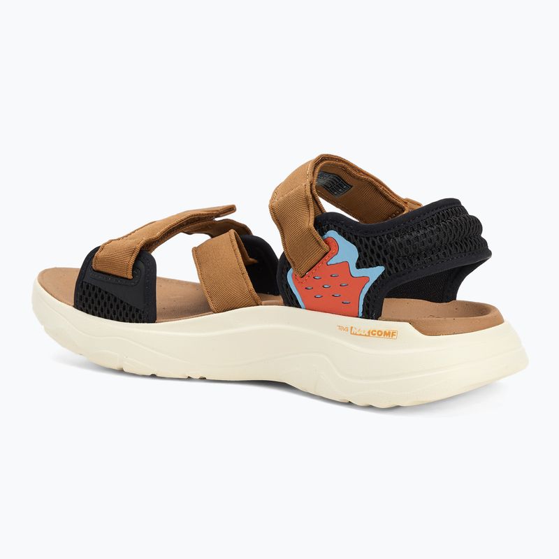 Vyriški sandalai Teva Zymic honey brown / black 3