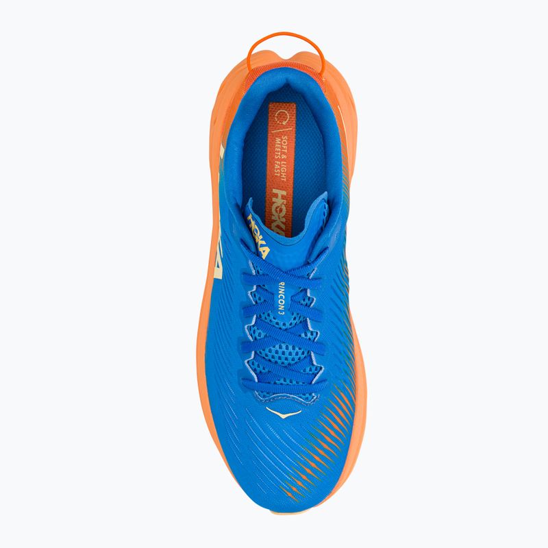 HOKA vyriški bėgimo bateliai Rincon 3 blue-orange 1119395-CSVO 5