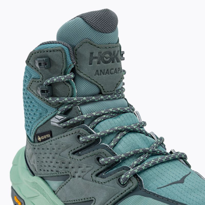 Moteriški trekingo batai HOKA Anacapa Mid GTX green 1119372-TMGR 12